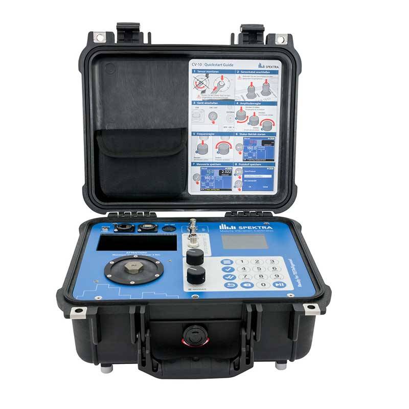 Système étalonnage vibration portable CV-10 Système étalonnage vibration portable CV-10