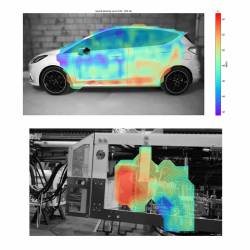 Système Cartographie Intensité Acoustique Localisation Sources Sonores Automobile WelesSIMS