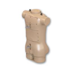 Mannequin Torse pour Tests Parachutes Harnais Marron Biais Humanetics