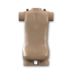 Mannequin Torse pour Tests Parachutes Harnais Marron Dos Humanetics