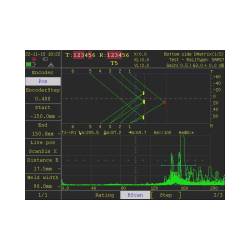 Détecteur Défauts Ultrasonore Portable Rails Chemins Fer Inspection Soudures RailTek2 SIUI
