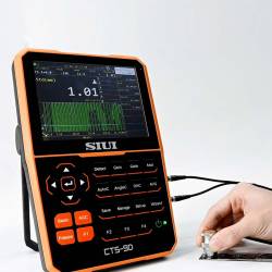 Détecteur Ultrasonore Épaisseurmètre Triple Contrôle Touches Écran Tactiles Commande Vocale CTS-9D SIUI