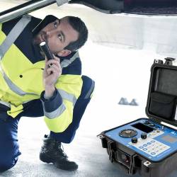 Système Étalonnage Portable Mobile Accéléromètres Capteurs Vibrations CV-10 SPEKTRA