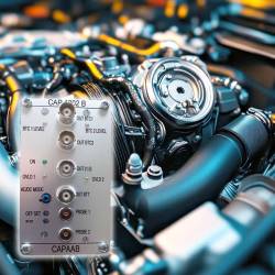 Conditionneur Capacitif Haute Fréquence pour Capteur Double Électrode Pseudo Triaxial CAPAAB CAP1802