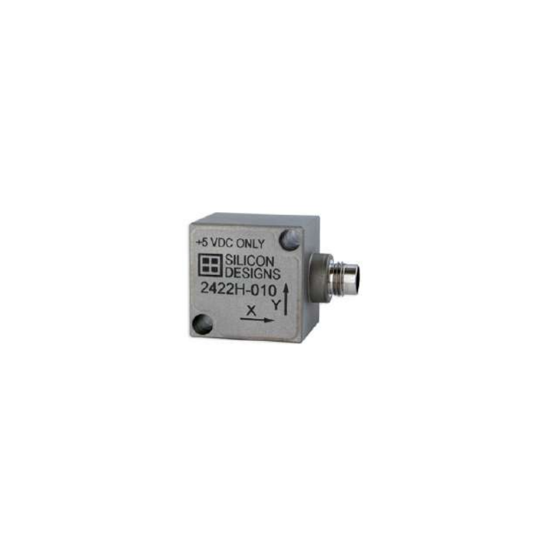 Accéléromètre Capacitif Triaxial Hermétique Basse Tension 2422H