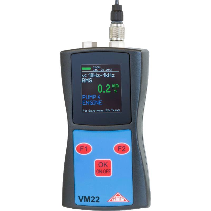 Vibromètre Portable Mémoire Maintenance des Machines VM22 MMF