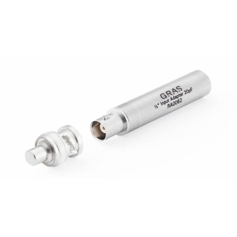 Adaptateur Entrée 20Pf Ipour ½'' Préamplificateurs RA0062 Adaptateur Entrée 20Pf Ipour ½'' Préamplificateurs RA0062