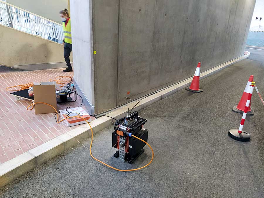 Prestation de mesures et de tests sur site