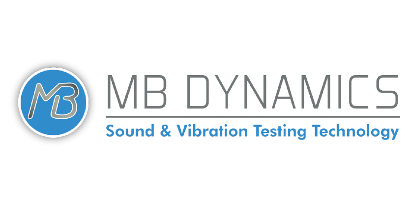 logo mb dynamics excitateurs électrodynamiques