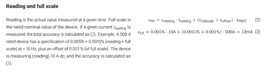 capteurs transducteurs mesure courants faibles specifications precision