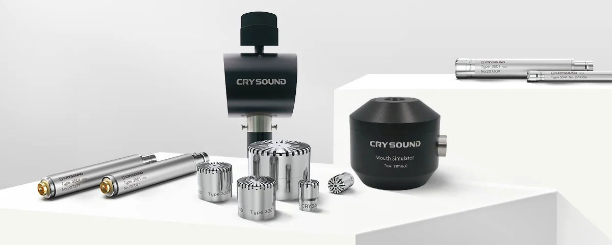 microphone mesure acoustique gamme produits crysound